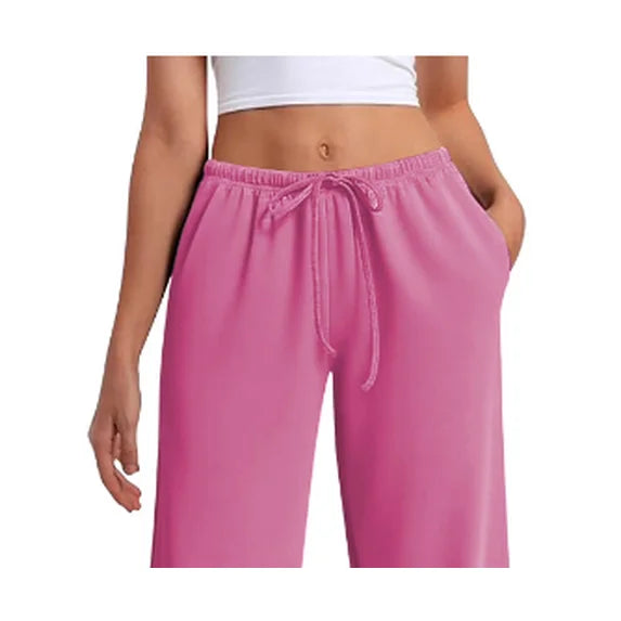 MOSHU Womens Cotton Shorts Drawstring Waist Sweat Shorts for Women Summer Casual Shorts with Pockets